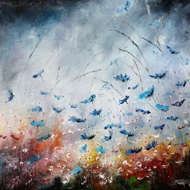 Plavo cveće, autor Artium paintings