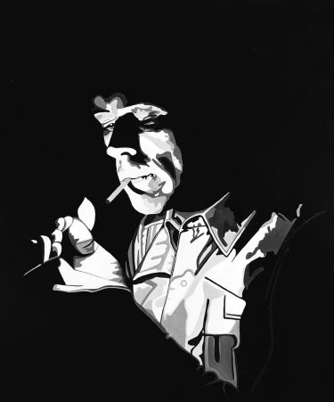 Muskarac sa cigaretom autor Kushinski Marin
