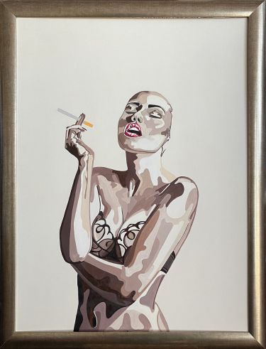 Dama sa cigaretom autor Kushinski Marin