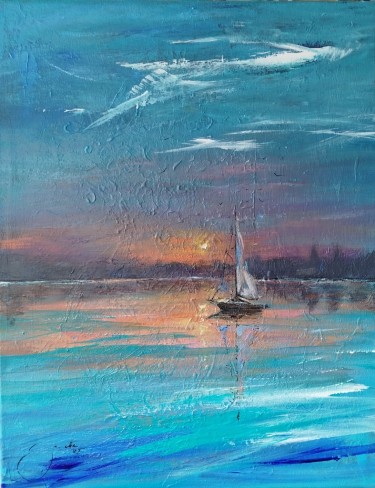 Sunset in Palic, autor Godnič Bakoš Žanet