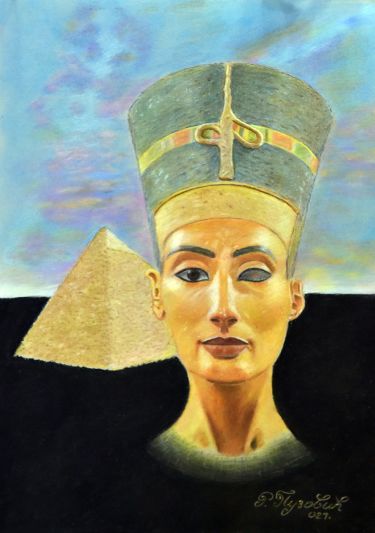 Nefertiti-egipatska kraljica, Title Artist small Puzovic Radojica
