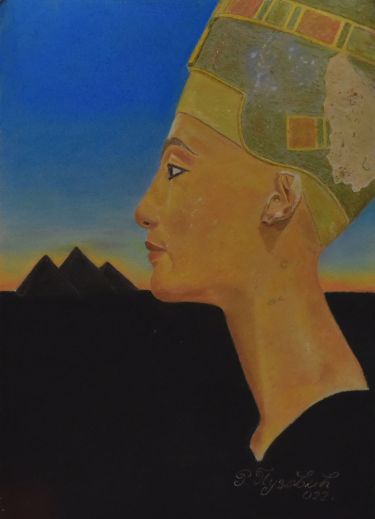 Nefertiti-egipatska kraljica, Title Artist small Puzovic Radojica