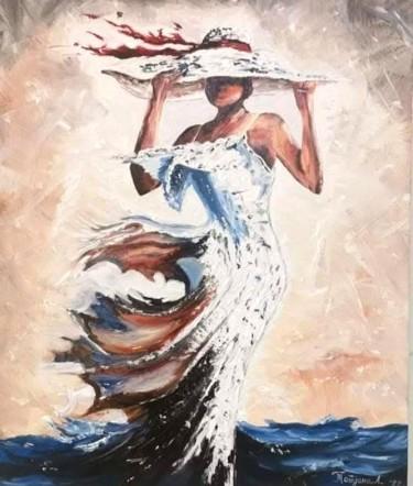 Dama na vetru, autor Art Tatjana