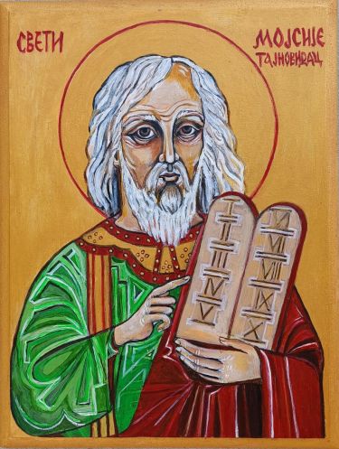 Sv. Mojsije Tajnovidac, , autor Grbić Mirjana
