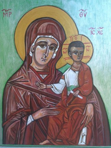 Bođanska Bogorodica, , autor Grbić Mirjana