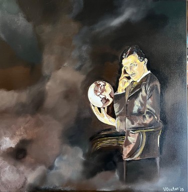 Nikola Tesla, autor VOlgArt  Olga Vujčić