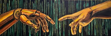 Digitalni zagrljaj, autor VOlgArt  Olga Vujčić