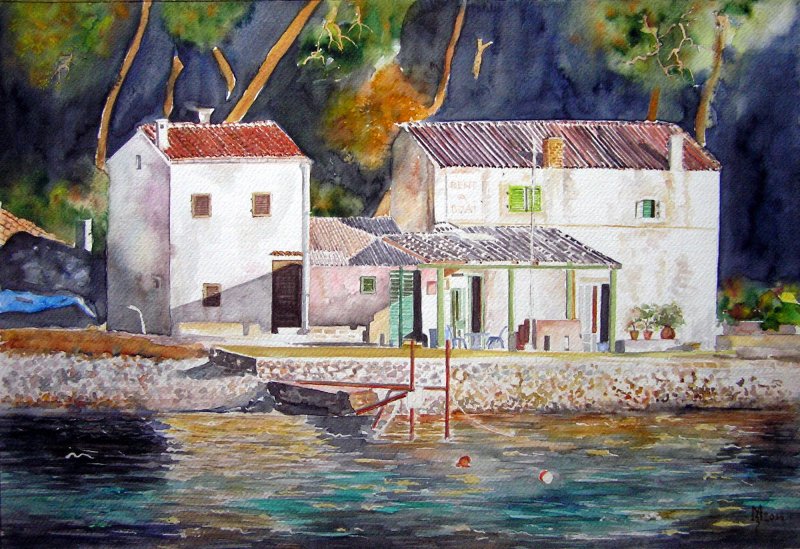 MEDITERANSKE KUĆE, Slika Mihajlovic Zoran
