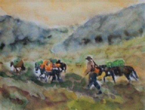 Seoba - Bolivija, Slika Nelson Chale Cuéllar
