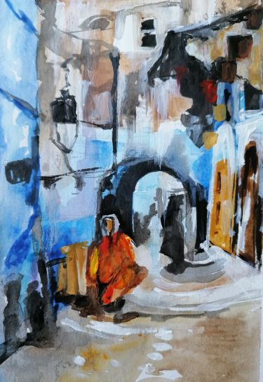 Marokanski motiv, Title Artist small Marija Obradovic