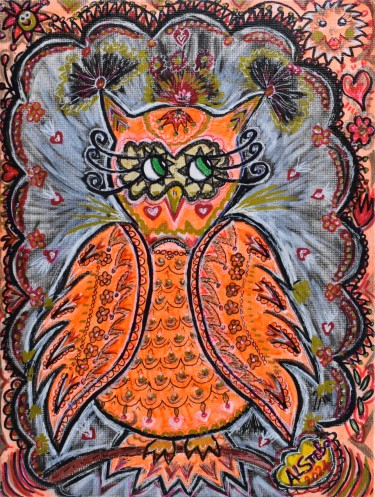 Sova Koketa, autor AlSteBo Art