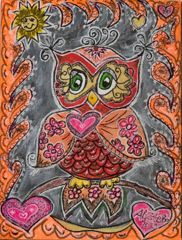 Zaljubljena sova, autor AlSteBo Art
