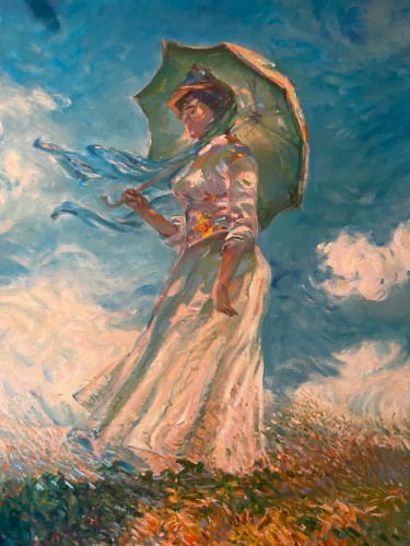 Žena sa kišobranom - Rajački, autor Marina Cvetković