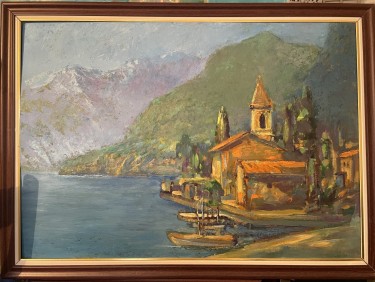 Pogled na tvrđavu - Rajački, autor Marina Cvetković