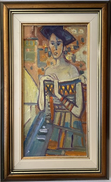 Žena koja sedi - Rajački, autor Marina Cvetković