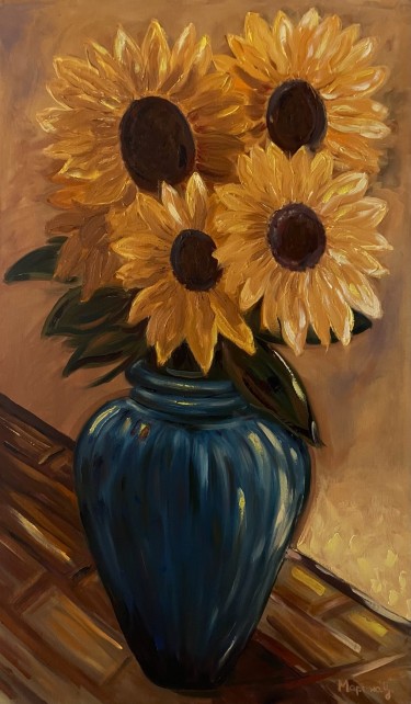Suncokreti, autor Marina Cvetković