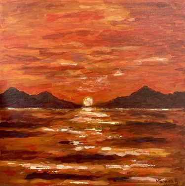 Zalazak sunca, autor Marina Cvetković