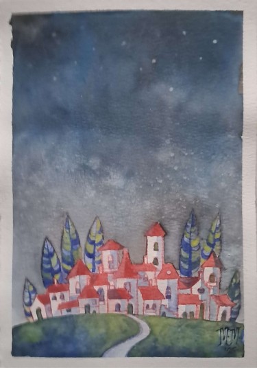 Jesenja noc, autor Milos Milosevic
