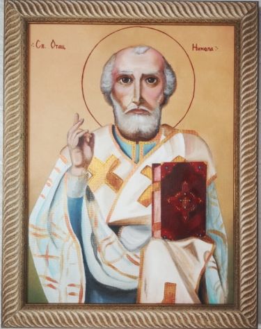 Sveti Nikola, autor Brankica Žuržulj