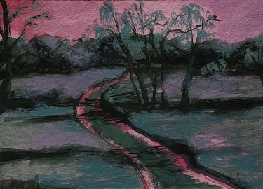 Pejzaz, autor Antonina Anica