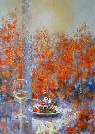 Jutro u jesen sa casom belog vina, autor Aljona Savčenko - Lukian