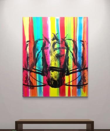 Cirkuski konji, autor Deep Art Society