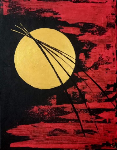 Crveno i crno, autor Marija  Tabački - Johum
