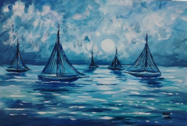 PLAVA MESECINA, autor Migec Art
