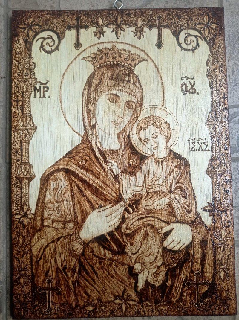 Presveta Bogorodica, Rukotvorina Srđan Blagovic
