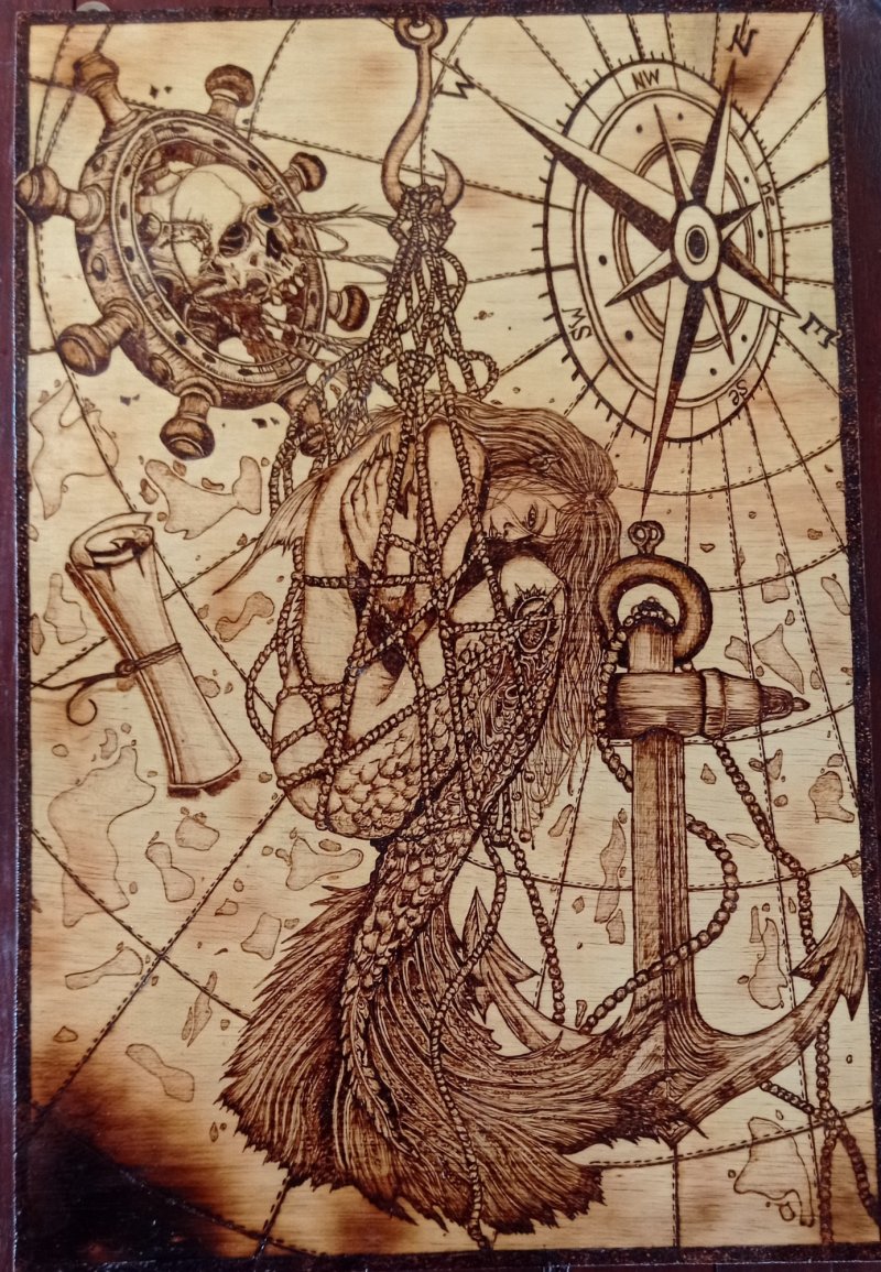 Sirena, Rukotvorina Srđan Blagovic