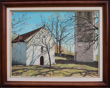 Crkva u Obraždi, autor Dejan Mitić