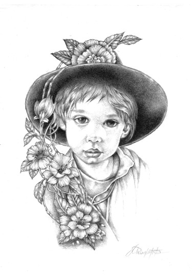 Deciji portret - Freja, autor Radomir  Mudrinic