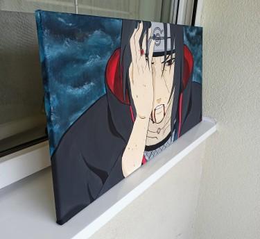 Akrilna slika Itachi Uchiha Naruto anime