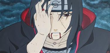 Akrilna slika Itachi Uchiha Naruto anime