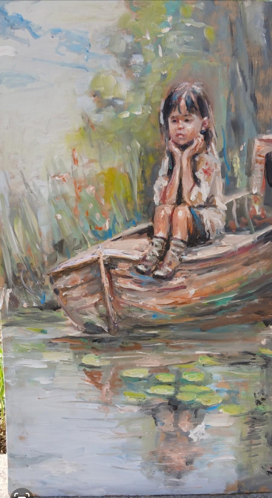 Devojčica u čamcu