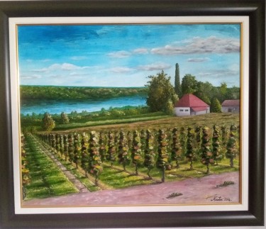 Vinograd kraj Dunava, autor Nadja