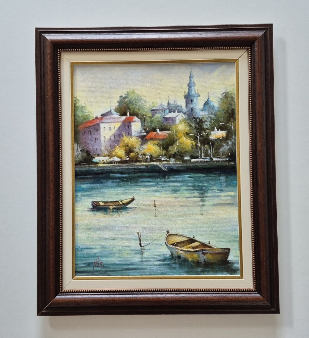 Ulje na platnu - Beograd, prelepa slika