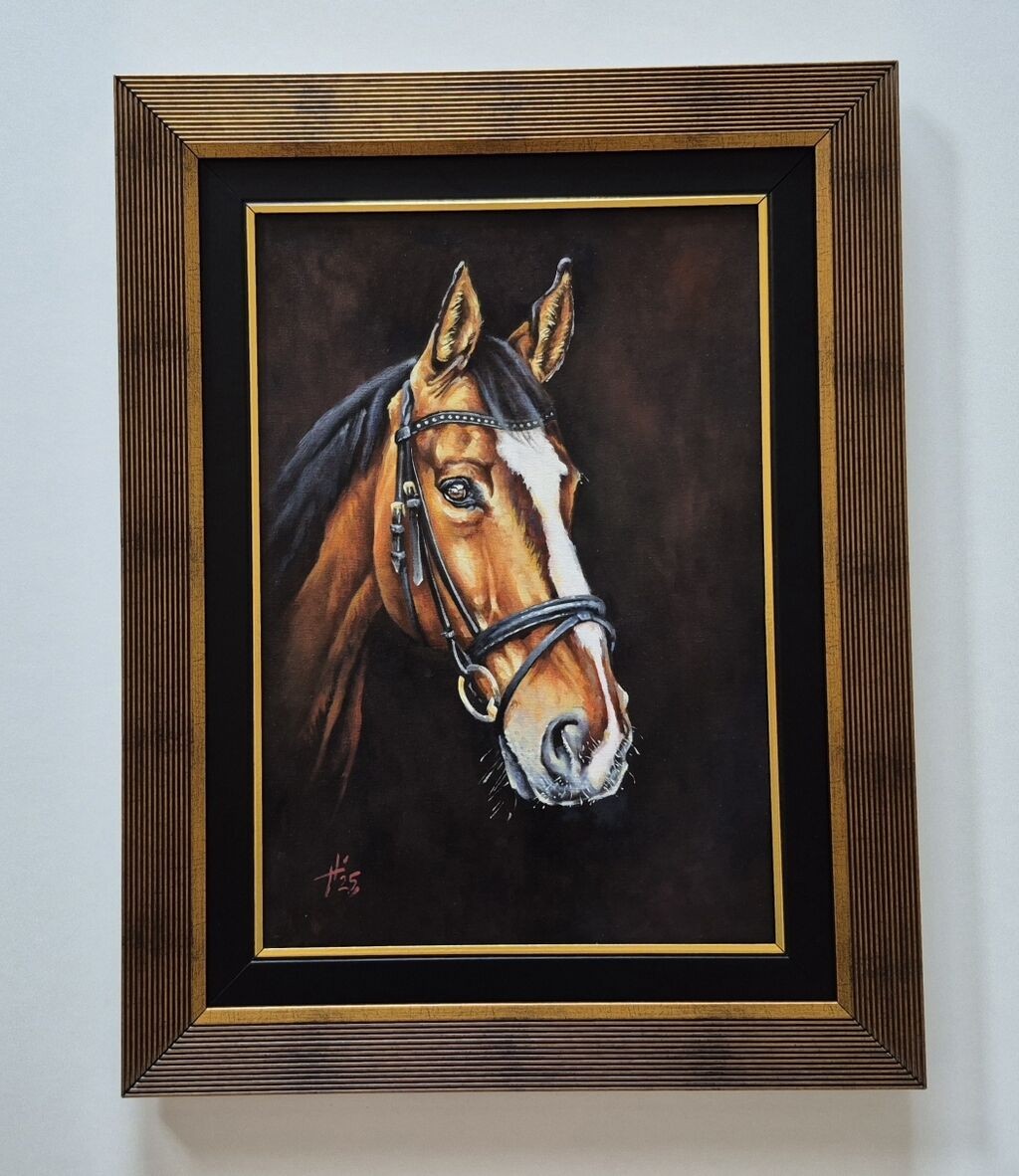 Ulje na platnu - Portret Lepotana, prelepo