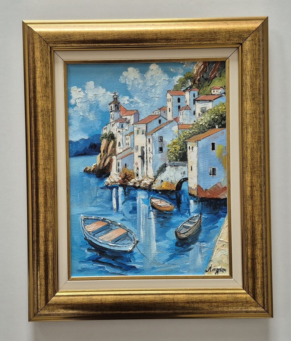 Ulje na platnu - Mediteranska prica, prelepo