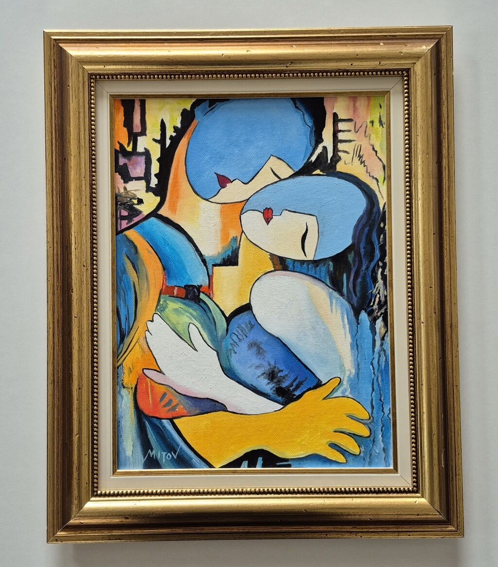 Ulje na platnu - Emocija, prelepa slika