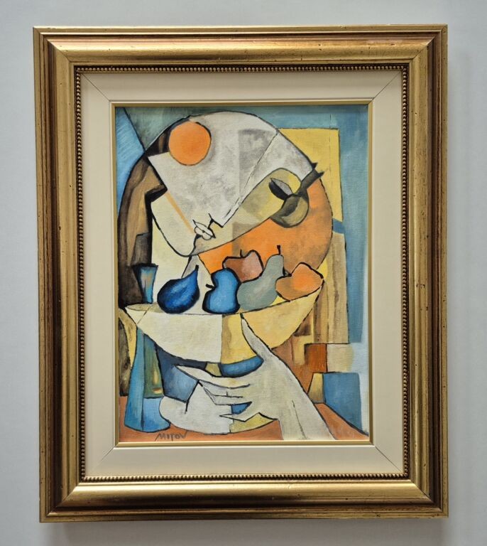 Ulje na platnu - Zamisljenost, prelepa slika