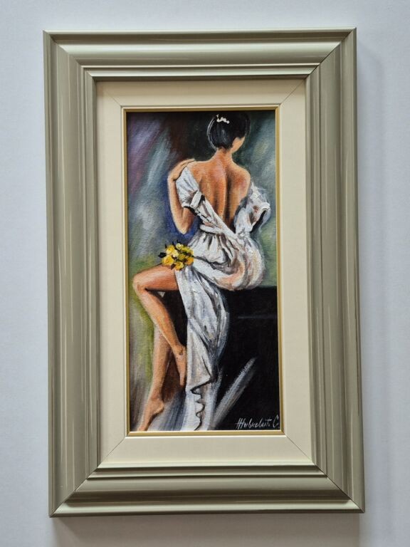 Ulje na platnu - Lepotica, prelepa slika