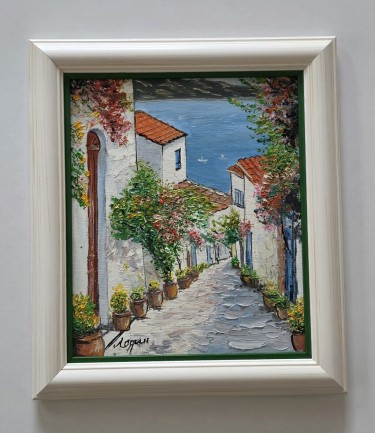 Ulje na platnu - Mediteran, slika 20, autor Dusko Dule