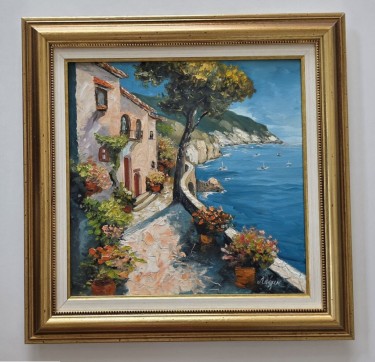 Ulje na platnu - U duhu mediterana, autor Dusko Dule