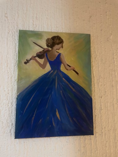 Violla u kraljevsko  plavom, autor Biljana Pejcic