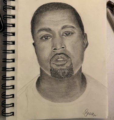 Portret Kanye West