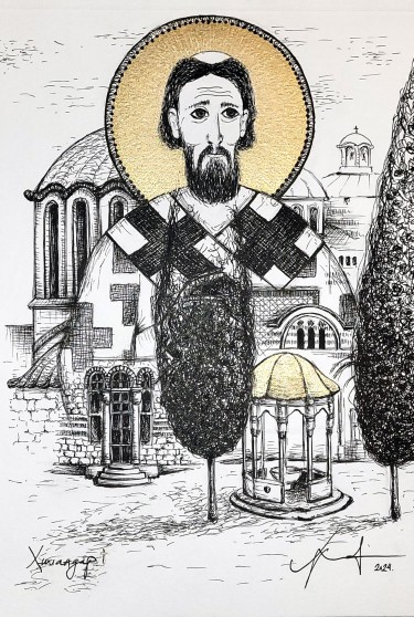 Hilandar, autor Miroslav Jovanović