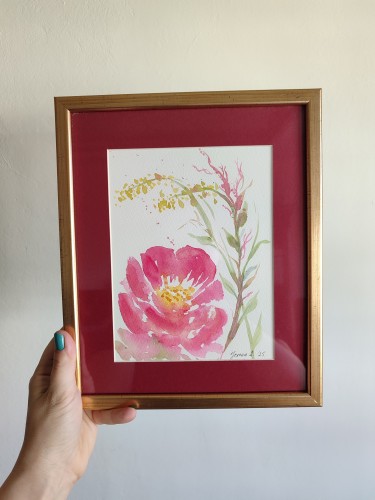Cvetni trenutak, autor Jelena Dugandžija
