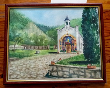 Manastir Dobrun, autor Katarina Vujnovic