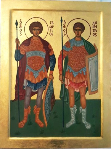 Sveti Georgije i Dimitrije, autor Suzana  Žunković